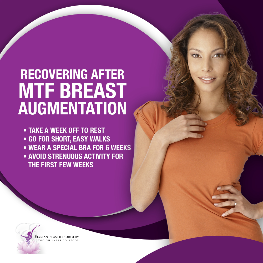 Recovering After MTF Breast Augmentation [Infographic] img 1